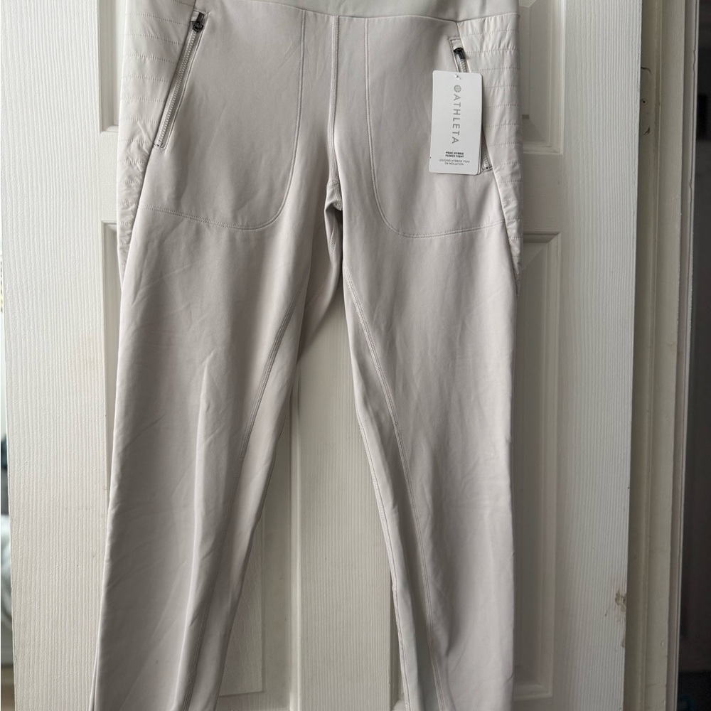 Athleta Men's Cream Cargo Pants